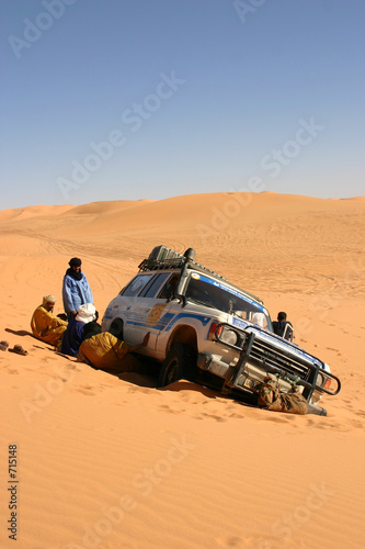 4x4 dans le sable