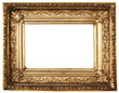 Photo: ornamented picture frame gold (path included) ornamented picture frame gold (path included)