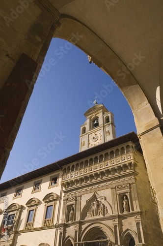 arezzo, piazza grande arezzo, piazza grande