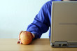 apple and laptop