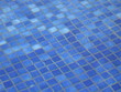 blue tiles under water