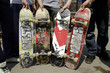 skateboards