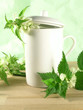 herbal tea - nettle herbal tea - nettle