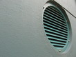 round turquoise vent