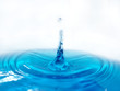 blue water