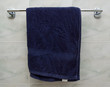blue towel