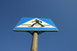 blue sign