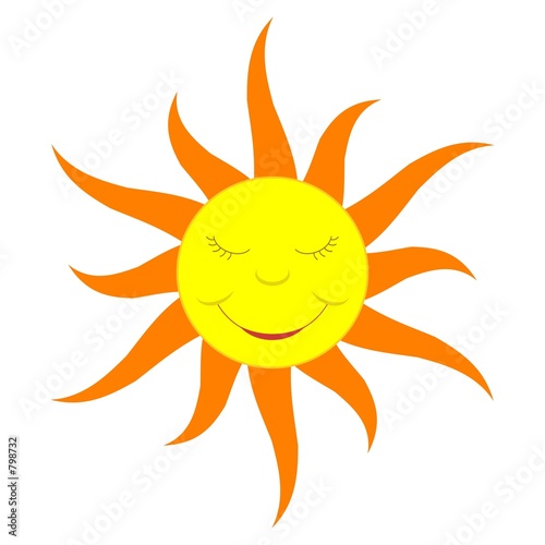 sunshine cartoon pictures. cartoon sun (solid color)
