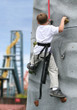 boy climbing