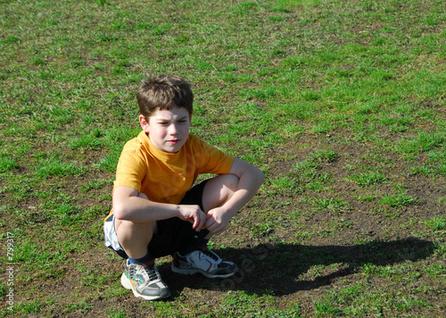 Photo: little boy upset little boy upset