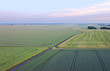 route à travers champs