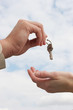handing over the keys