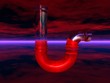 "bloody trap", computer generated image