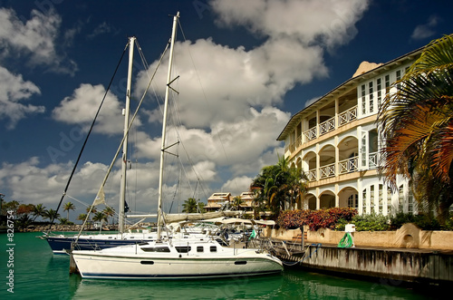 boat in marina