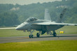 f-18 hornet jet fighter - taxiing