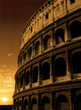colosseum sunrise