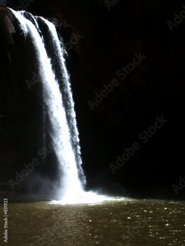 cascade d'ouzoude : bas