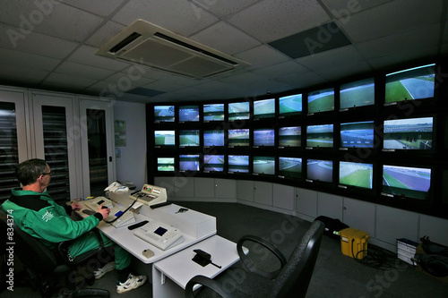 Photo: control centre for surveillance control centre for surveillance