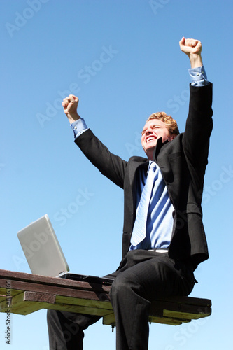 Photo: business celebration business celebration