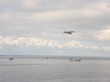 fire hydroplane landing