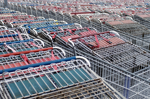 Photo: shopping carts shopping carts