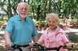 active senior bikers
