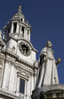 west front entrance to st pauls cathedral