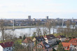 aussicht über kehl und strassburg