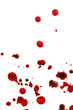 red splattered red splattered