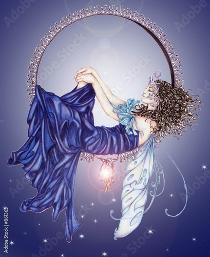 sleeping fairy