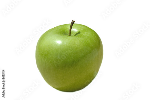 une pomme verte