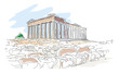 world landmarks - acropolis