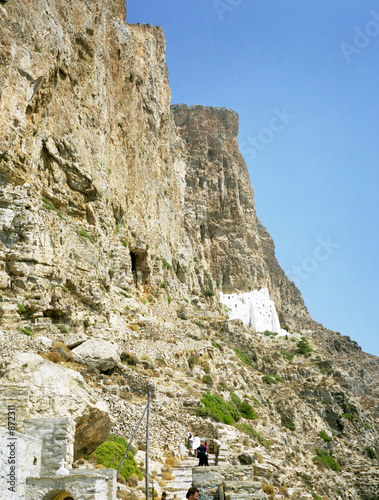 falaise,amorgos,grece falaise,amorgos,grece