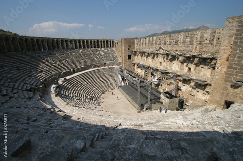 türkei, aspendos - theater türkei, aspendos - theater