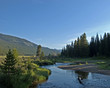 dawn over the colorado river