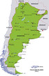 map argentina landkarte argentinien