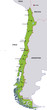 map chile landkarte chile