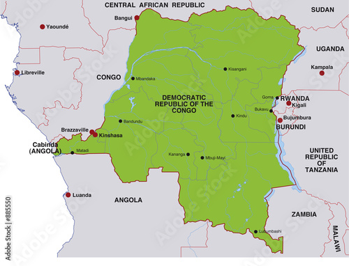 map congo landkarte demokratische rep kongo map congo landkarte demokratische rep kongo