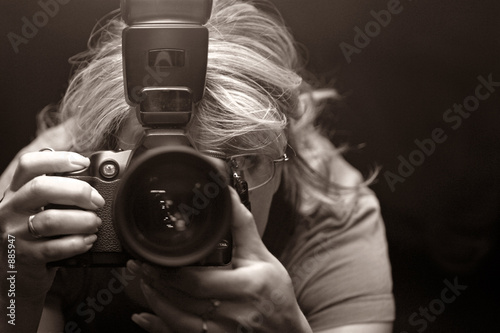 the photographer - woman