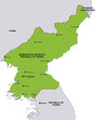 map korea north landkarte nord korea