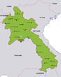map laos landkarte laos