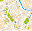 map vienna city landkarte wien innenstadt