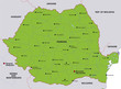 map romania landkarte rumänien
