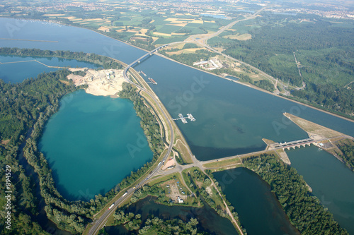 pont pflimlin vue aérienne