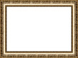 antique rustic golden picture frame isolated antique rustic golden picture frame isolated