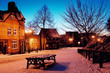 snow scene-nottingham snow scene-nottingham