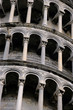 arches from the leaning tower of pisa
