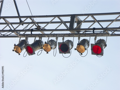 six spotlights