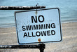 no swimming allowed no swimming allowed