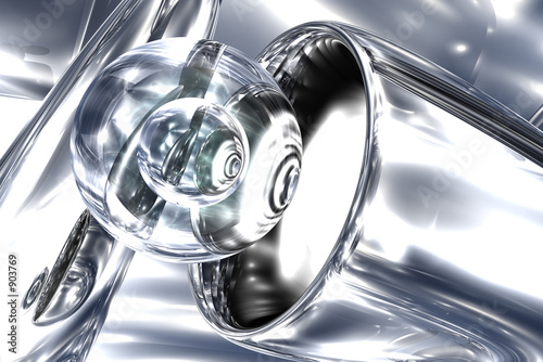 Illustration: abstract glass abstract glass